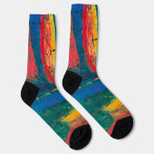 Chaussette Résumé Arc-en-ciel (Droite)