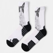 Chaussette Retro Calico Halftone (Gauche)