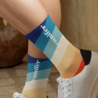 Retro les années 70 bandes Nom personnalisé