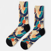 Chaussette Retro Roller Disco (Gauche)
