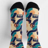 Chaussette Retro Roller Disco (Haut)