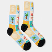 Chaussette Retro Summer (Droite)