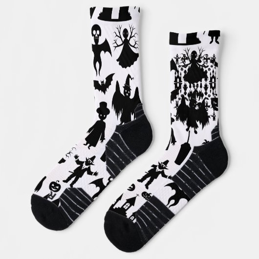 Chaussette Retro Sunshine Patterns – Bold Colorful (Gauche)