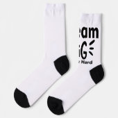Chaussette Rêver gros, dur énorme (Gauche)