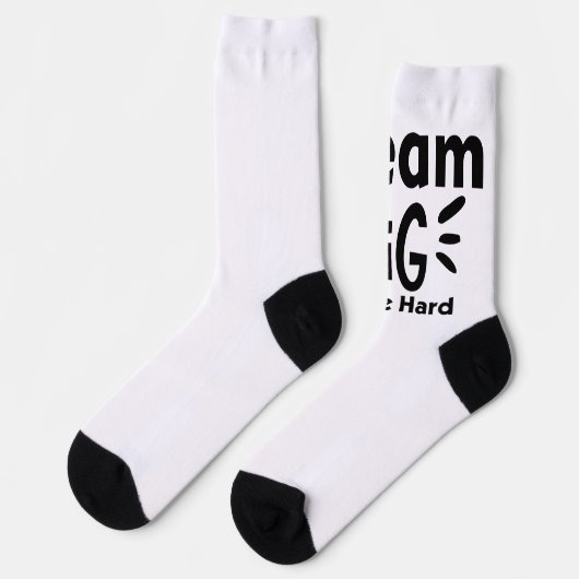 Chaussette Rêver gros, dur énorme (Gauche)