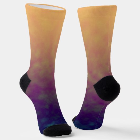 Chaussette Rêverie du Crépuscule Doré (Angulaire)