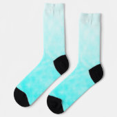 Chaussette Rêverie lessivée par le ciel (Gauche)