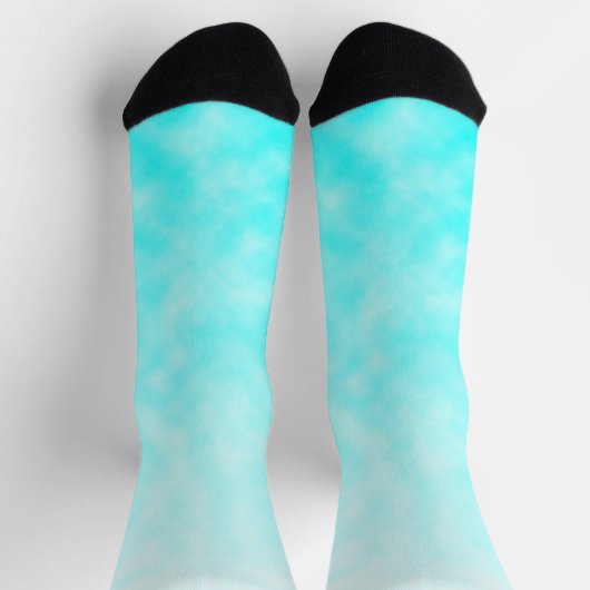 Chaussette Rêverie lessivée par le ciel (Haut)
