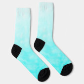 Chaussette Rêverie lessivée par le ciel (Droite)