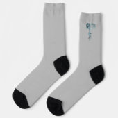 Chaussette RICH Unisex Chaussettes Tendance Océan Bleu Abstra