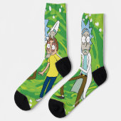 Chaussette RICK ET MORTY™ | Regardez Ces Chaussettes (Gauche)