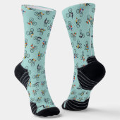 Chaussette Ride to Win chaussettes cyclables (Angulaire)