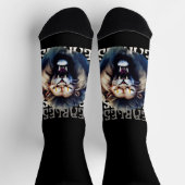 Chaussette Roar sans peur - Lion gras (Haut)