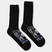 Chaussette Roar sans peur - Lion gras (Droite)