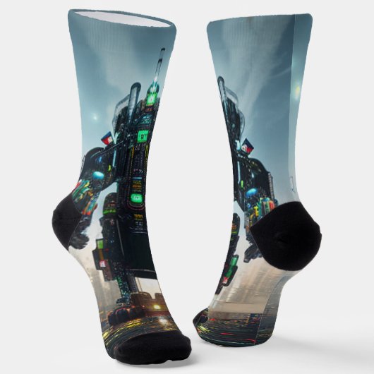 Chaussette Robot 4 premium socks (Angulaire)