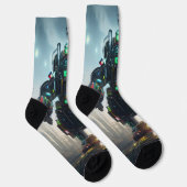 Chaussette Robot 4 premium socks (Droite)