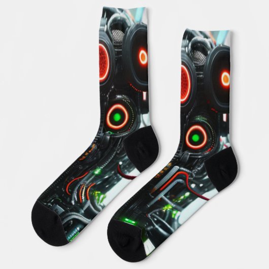 Chaussette Robot 5 chaussettes premium (Gauche)