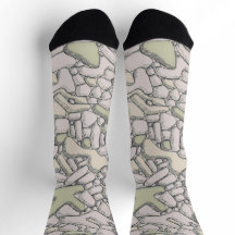 Roche-Le ! Chaussettes de Camping Surreal Randonné