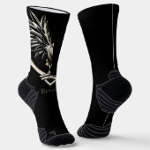 Chaussette Rooster RevolutionWear : Défendre le système (Angulaire)