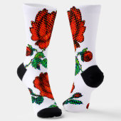 Chaussette Rose Bloom Demi-teinte Beaux-arts (Angulaire)