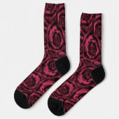 Chaussette Rose de Bourgogne (Gauche)