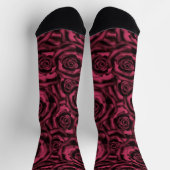 Chaussette Rose de Bourgogne (Haut)