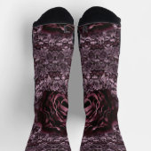 Chaussette Rose Mandala  (Haut)