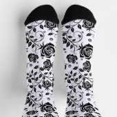 Chaussette Rose noir (Haut)