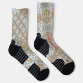 Chaussette Roses blanches séchées (Droite)