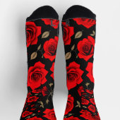 Chaussette Roses rouges (Haut)
