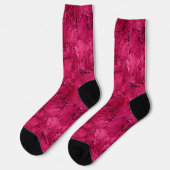 Chaussette Rouge fraise (Gauche)
