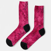 Chaussette Rouge fraise (Gauche)