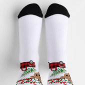 Chaussette Rudolph Merry Christmas - Crew Socks (Haut)