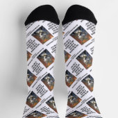 Chaussette Rudyard Kipling Force De La Citation De Loup Pack (Haut)