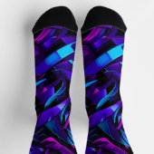 Chaussette Rue Graffiti Abstraite (Haut)