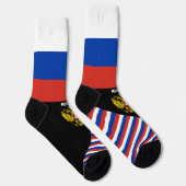 Chaussette Russie, mode, drapeau russe, patriotique (Droite)