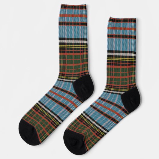 Chaussette Rustic Plaid Elegant Tartan (Gauche)