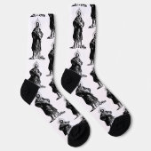 Chaussette Saint Adalbert de Prague Evêque et Martyr (Droite)