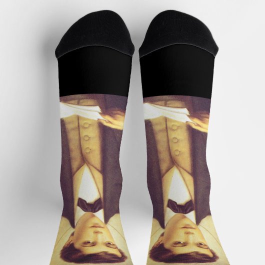 Chaussette Saint Dominic Savio étudiant de John Bosco (Haut)