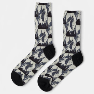 Chaussette Saint George assassiner le dragon
