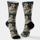 Chaussette Saint George et le Dragon (Angulaire)