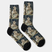 Chaussette Saint George et le Dragon (Droite)