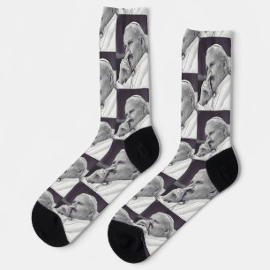 Chaussette Saint Jean Paul II le Grand Communicateur Beaux-Ar