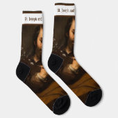 Chaussette Saint Joseph avec le Christ Enfant catholique (Droite)