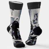 Chaussette Saint Louis de Montfort Prêtre français (Angulaire)