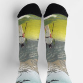 Chaussette Saint Moritz par Emil Cardinaux (Haut)