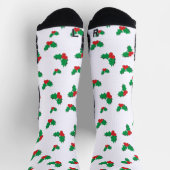 Chaussette Saint Noël sur chaussettes de sport (Haut)