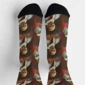 Chaussette Saint Pape Paul VI Evêque de Rome (Haut)