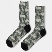 Chaussette Saint Patrick patron de l'Irlande (Gauche)
