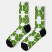 Chaussette Saint Patrick's day scintillant parties scintillan (Gauche)